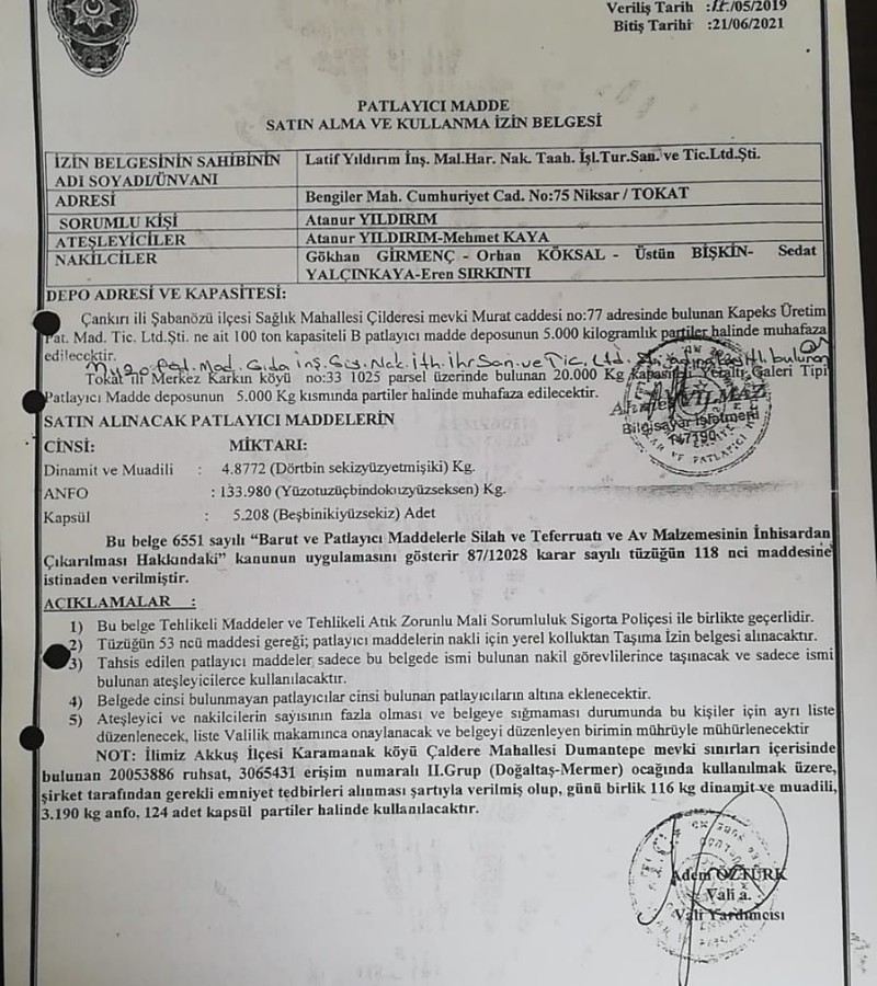 Mıcır Sahası