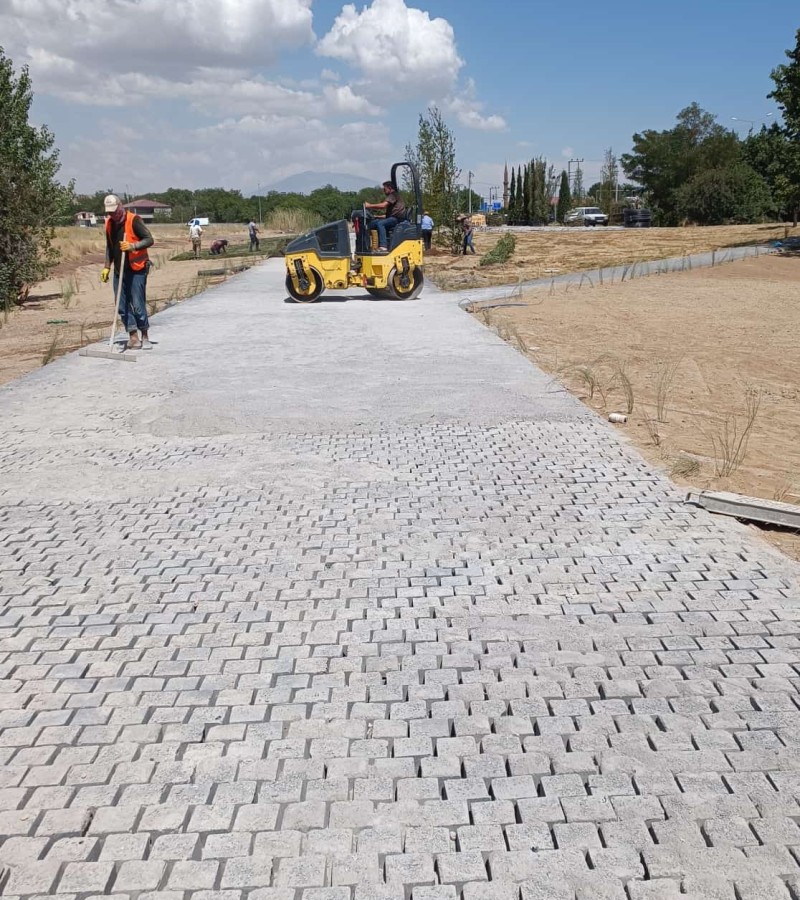 Parke Taşı Begonit Taş Bazalt Taşı Konya