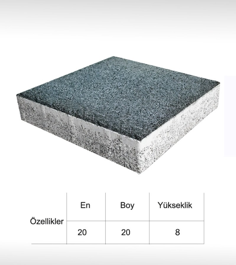 Parke Taşı Begonit Taş Bazalt Taşı Konya