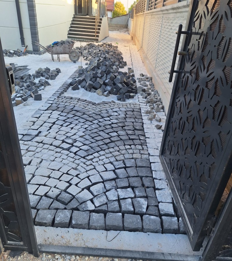 Parke Taşı Begonit Taş Bazalt Taşı Konya