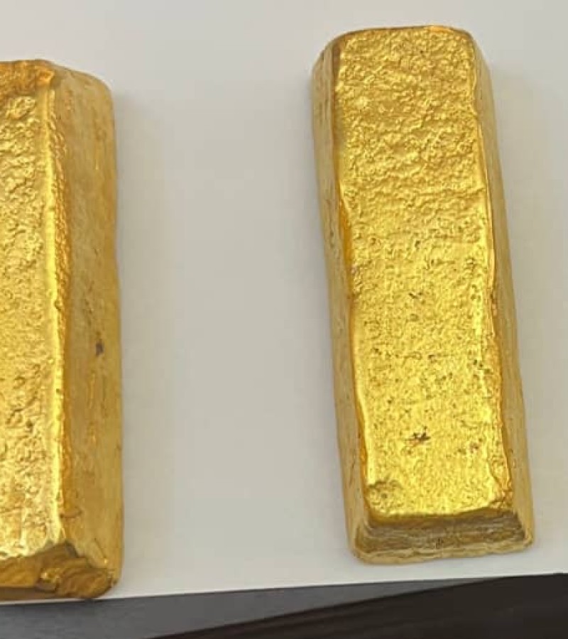 Au Gold bar