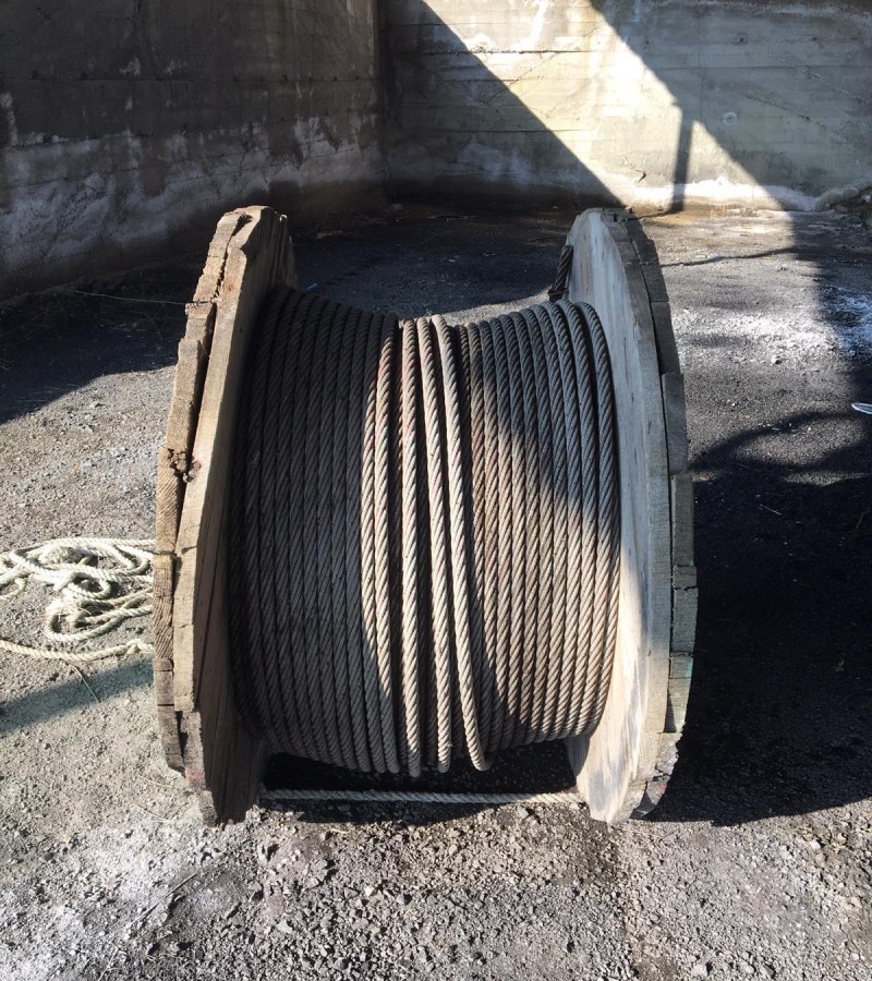 VİNÇ HALATI ÇELİK BURGULU 24mm